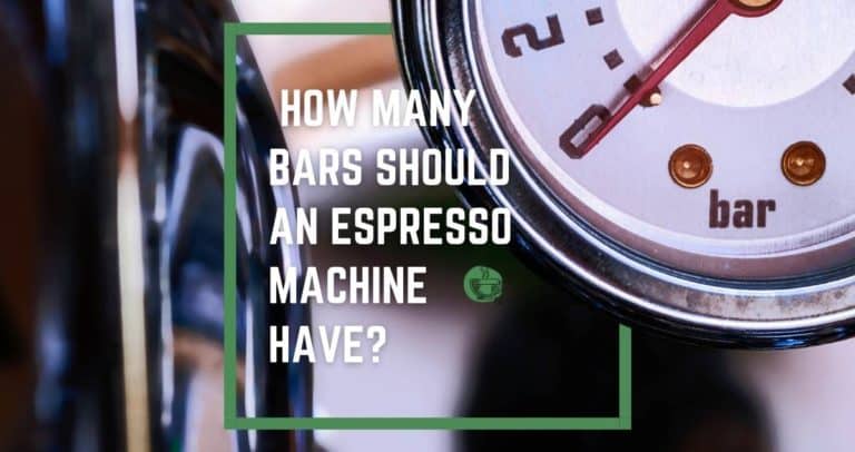  How many bars should an espresso machine have